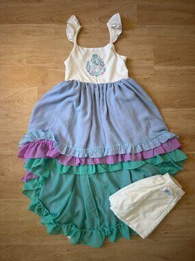 Bella & Omi Mermaid Hi-Lo dress, brand new, size 7